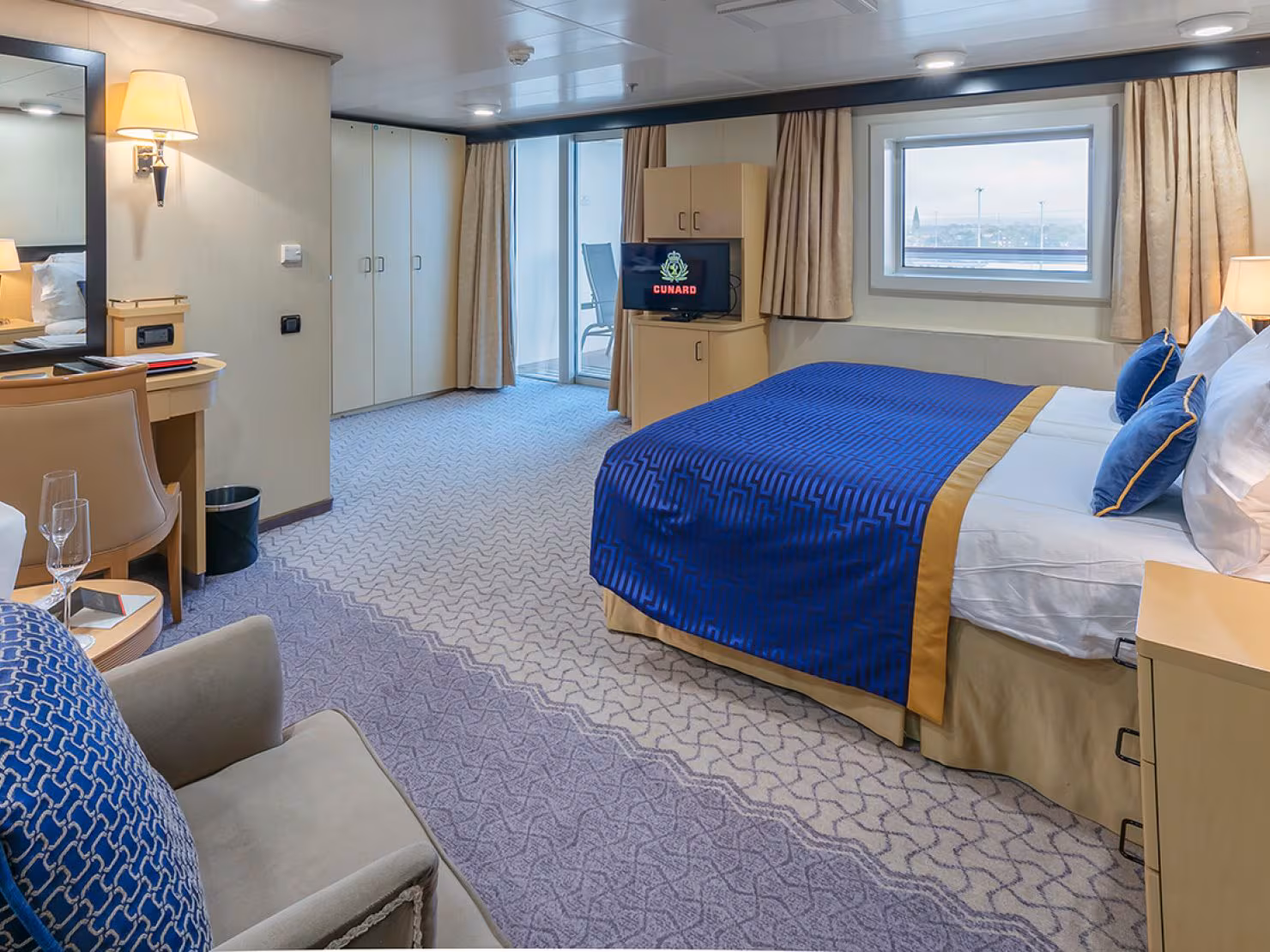 Accessible staterooms on Queen Victoria